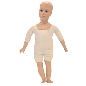 Vintage 1996‎ Andrea Robbins "Charleen" 24" Doll Vinyl Cloth Kit Assembled